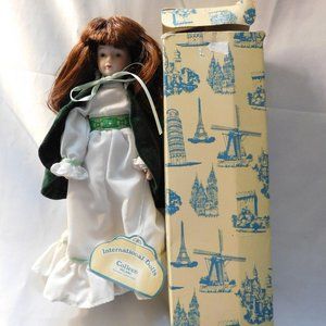 Vintage Porcelain International Dolls Colleen Ireland by Russ